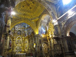 Ecuador Höhepunkte: Quito Kirche