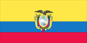 Ecuador Flagge
